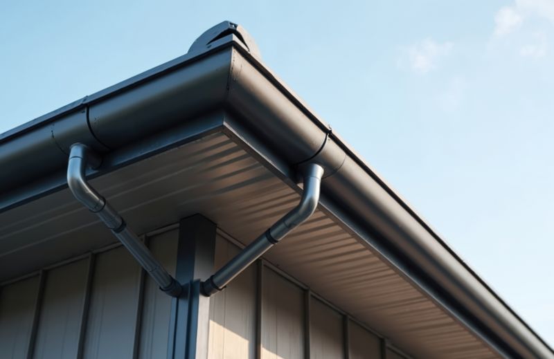 Steel Gutters Installation